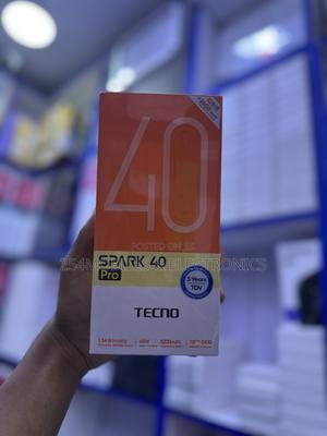 New Tecno Spark 40 Pro 128 GB Black - main view