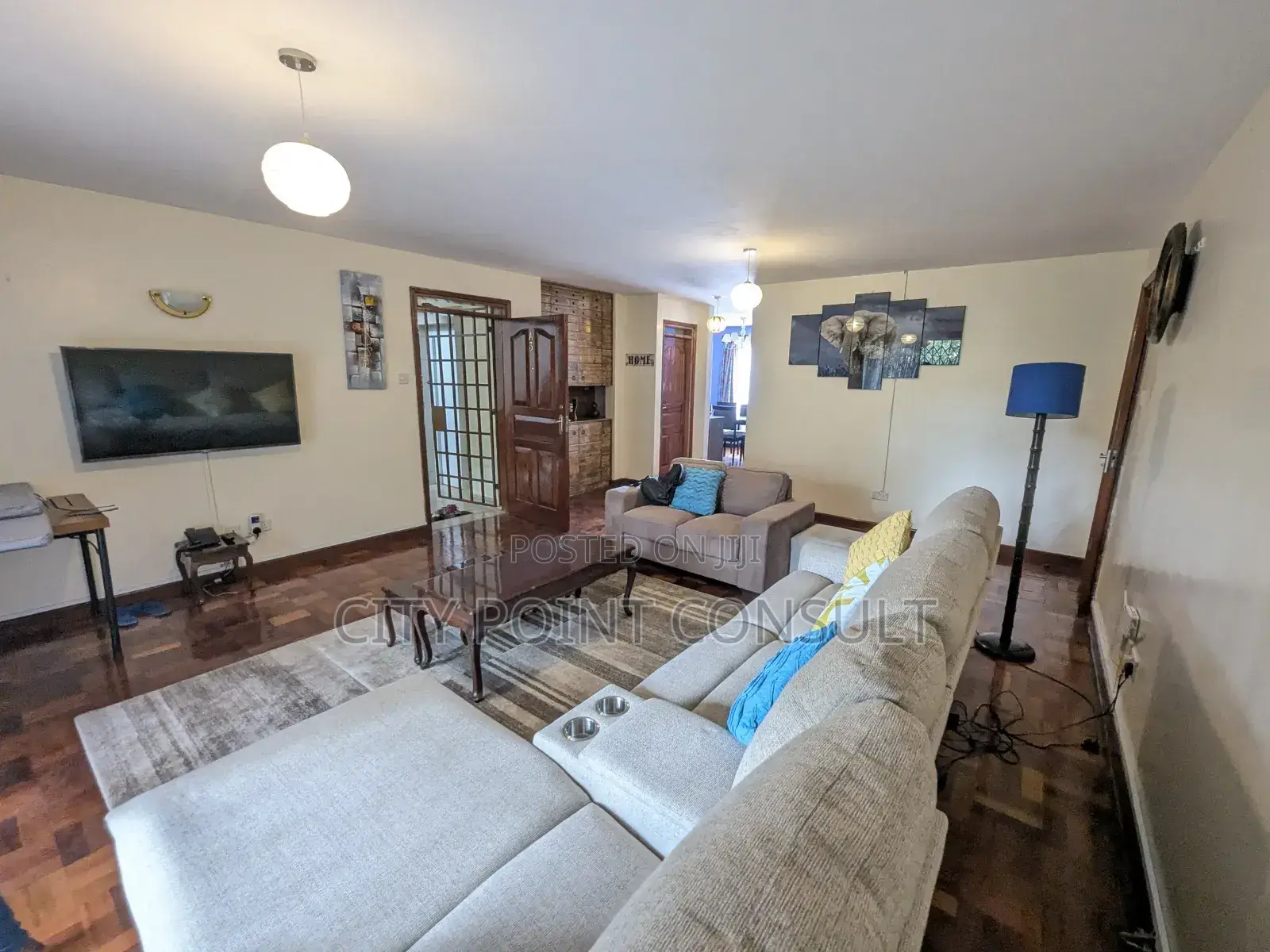 Furnished 3bdrm Apartment in Raphta Road Area for rent