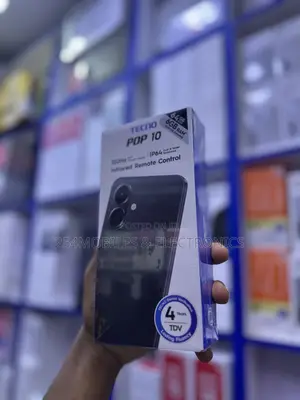 New Tecno Pop 10 64 GB Black