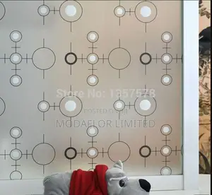 Office Decorative Privacy Film – Clean Elegant
