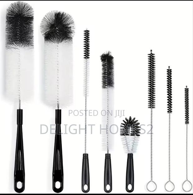 8pcs Straw Tea Stain Removal Brush Set_care - thumbnail 3