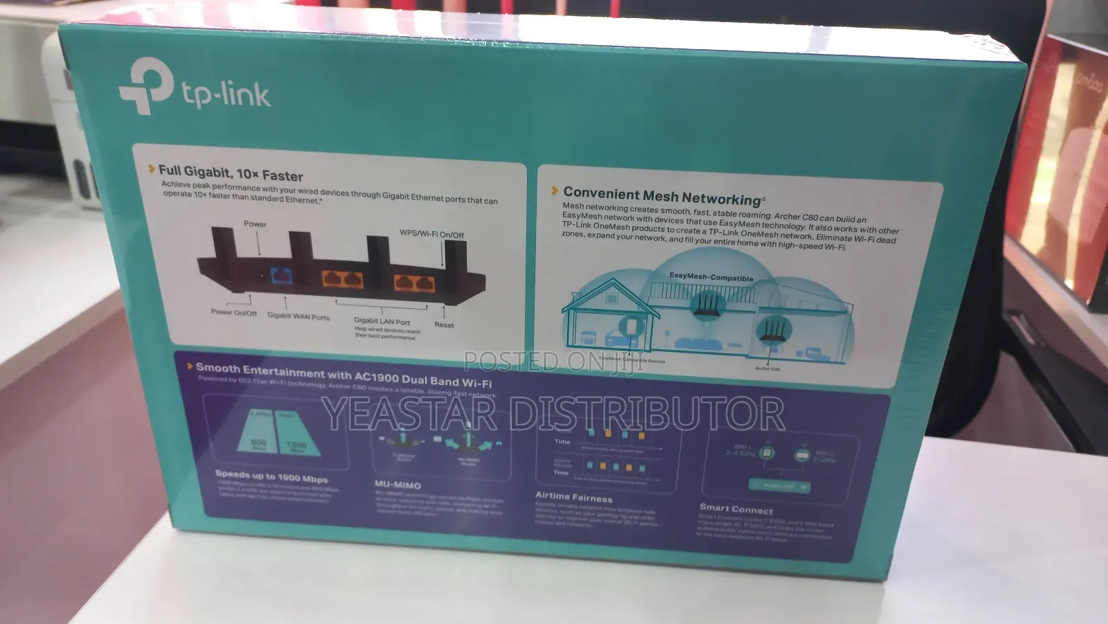 Tp-Link Archer C80 Ac1900