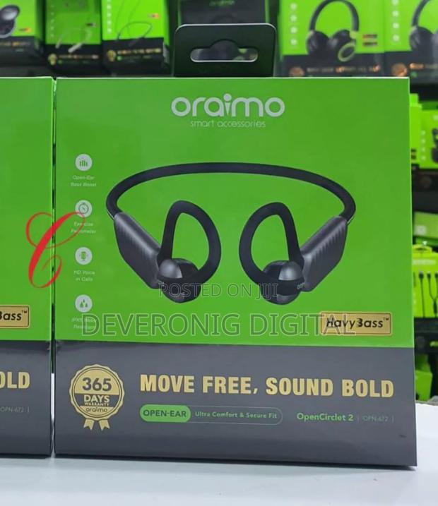 Oraimo Opencirclet 2 Opn-672 Ultra Comfort Secure Fit Open Ear - main view