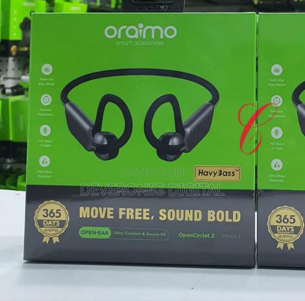 Oraimo Opencirclet 2 Opn-672 Ultra Comfort Secure Fit Open Ear - thumbnail 3