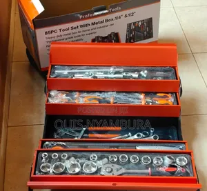 85pcs Tool Set With Metal Box/ Metal 85pcs Toolset