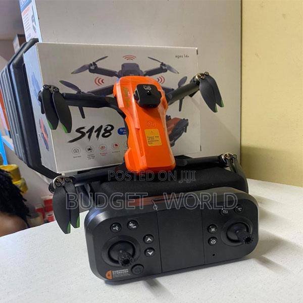 S118 Brushless Motor Drone With Dual Hd Camera Optical Flows118
