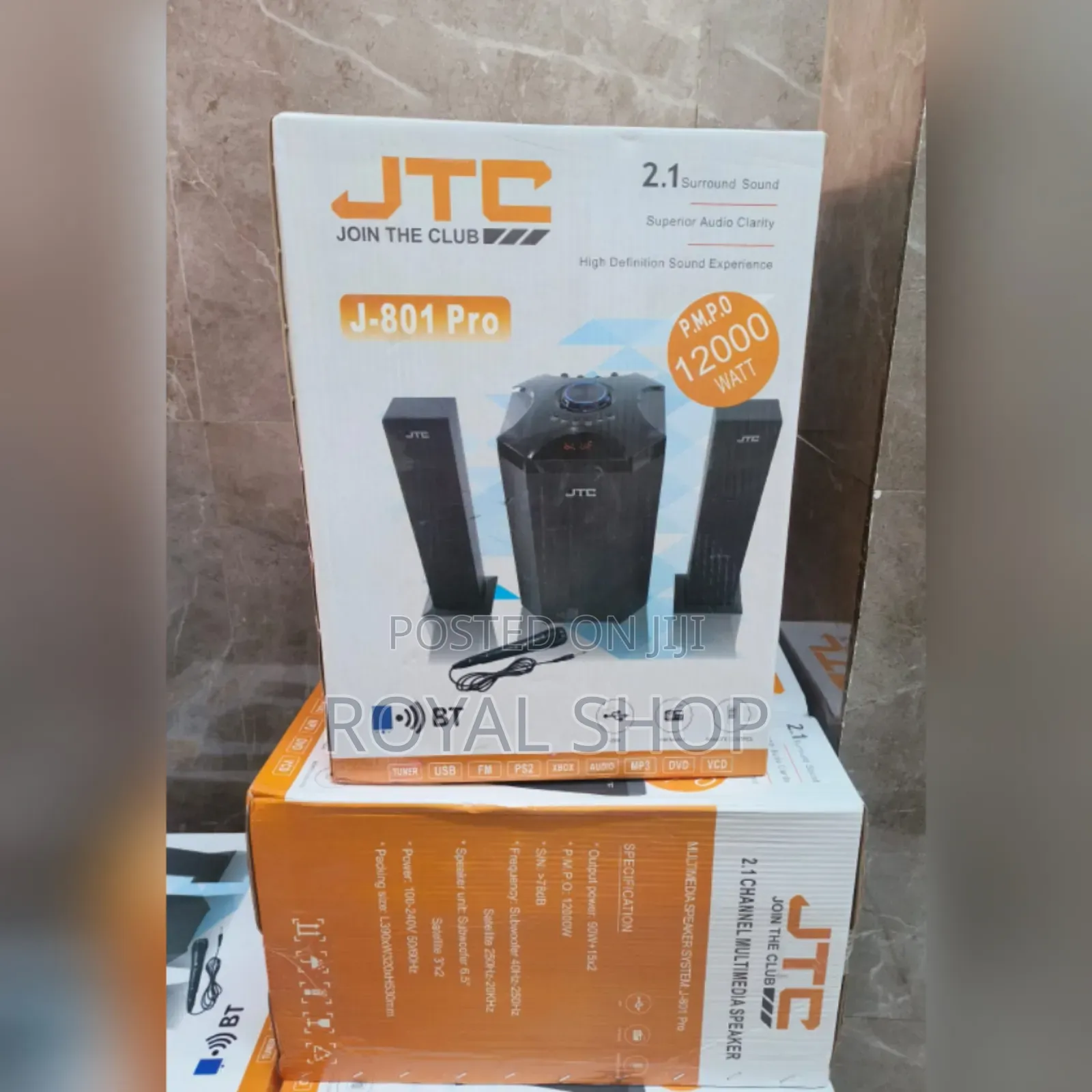 JTC Mtungi 2.1ch Homethearter
