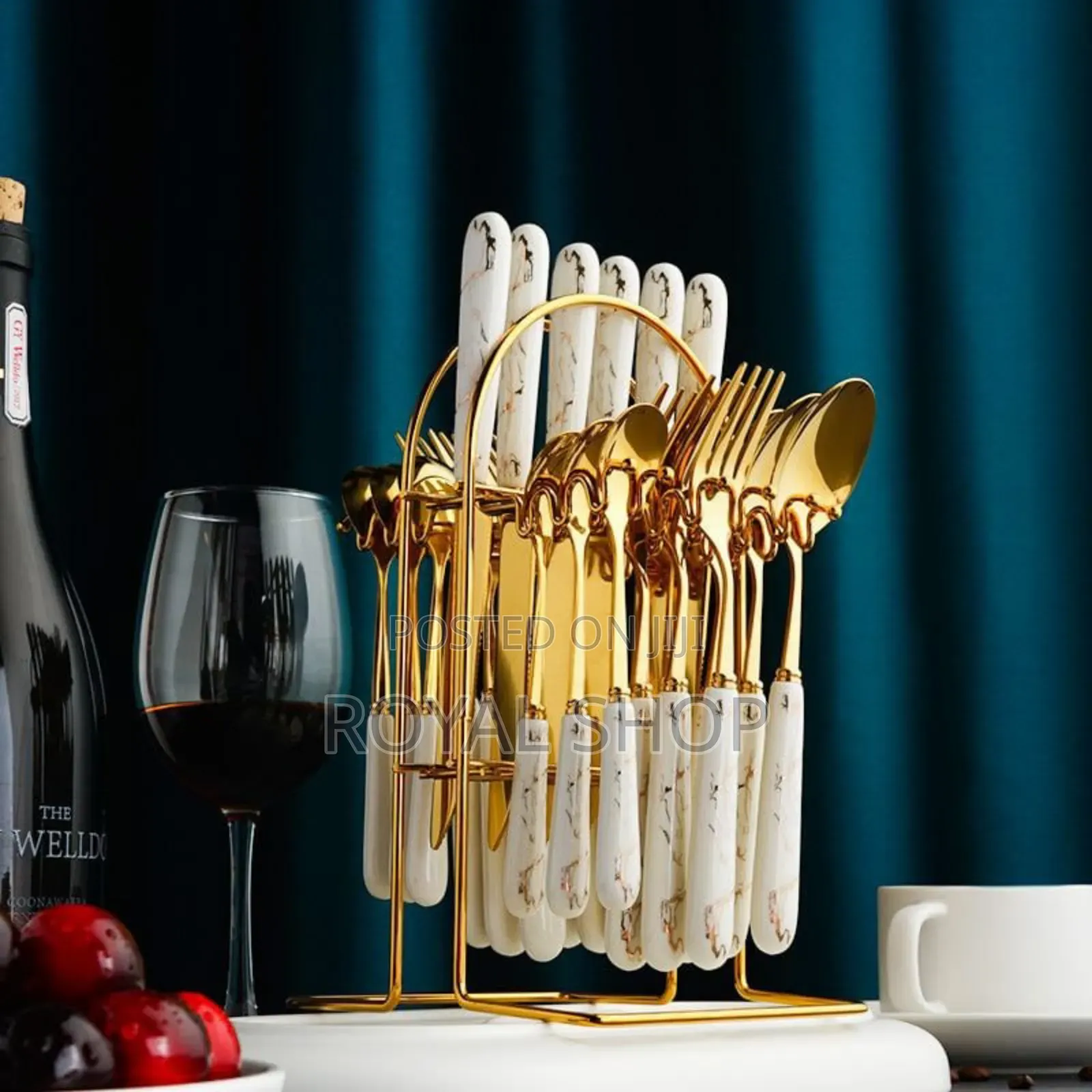 Cutlery Set 24pc Marble