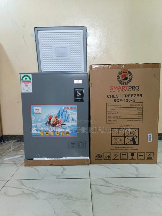 Smartpro 93l Chest Freezer With Coolpack and External Condenser
