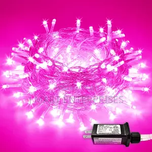 Pink Lights For Valentines Day Decor,