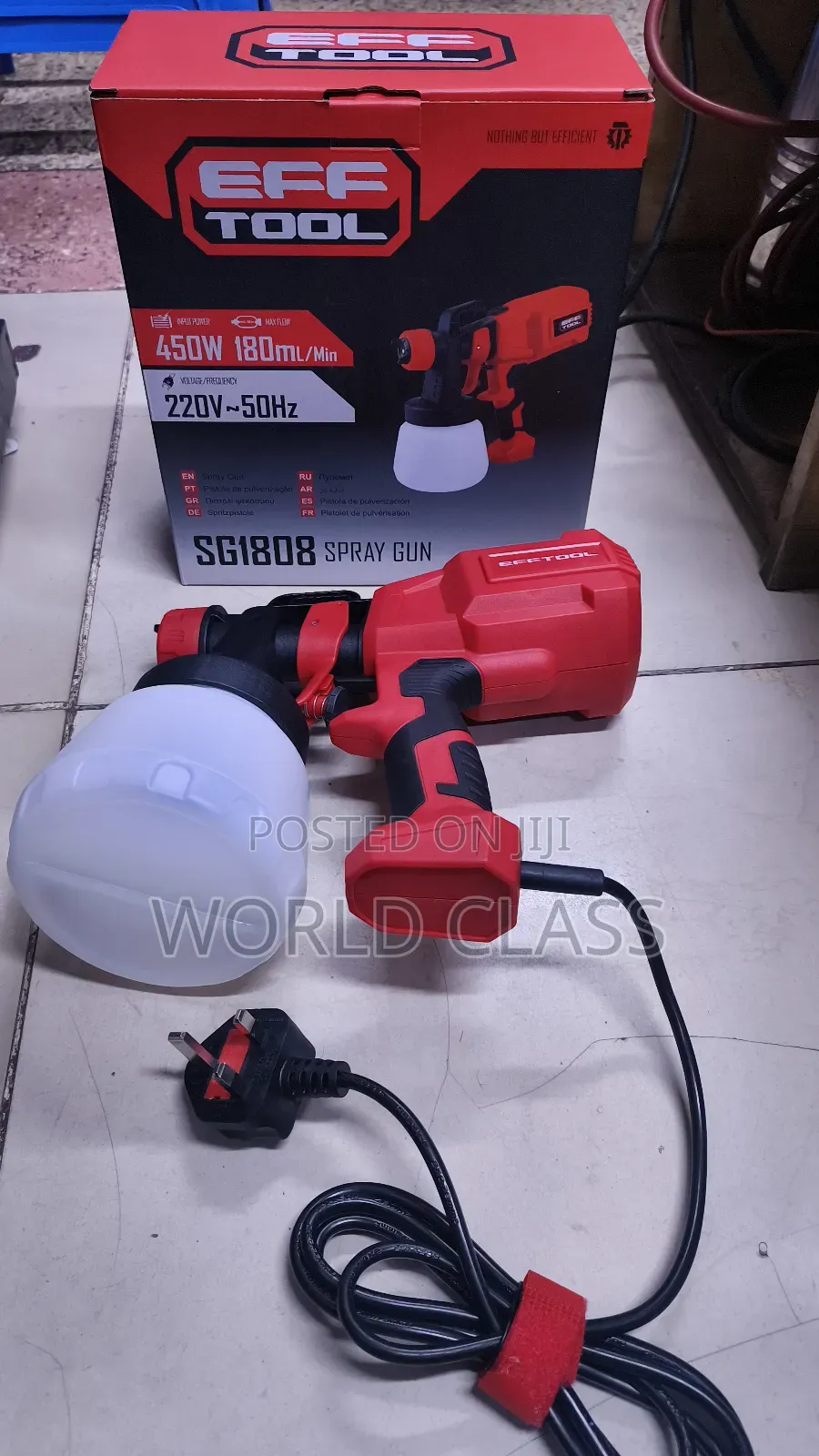 Heavy Duty Eff Electric Spray Gun
