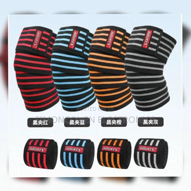 Pair Of Men Knee Straps - main view