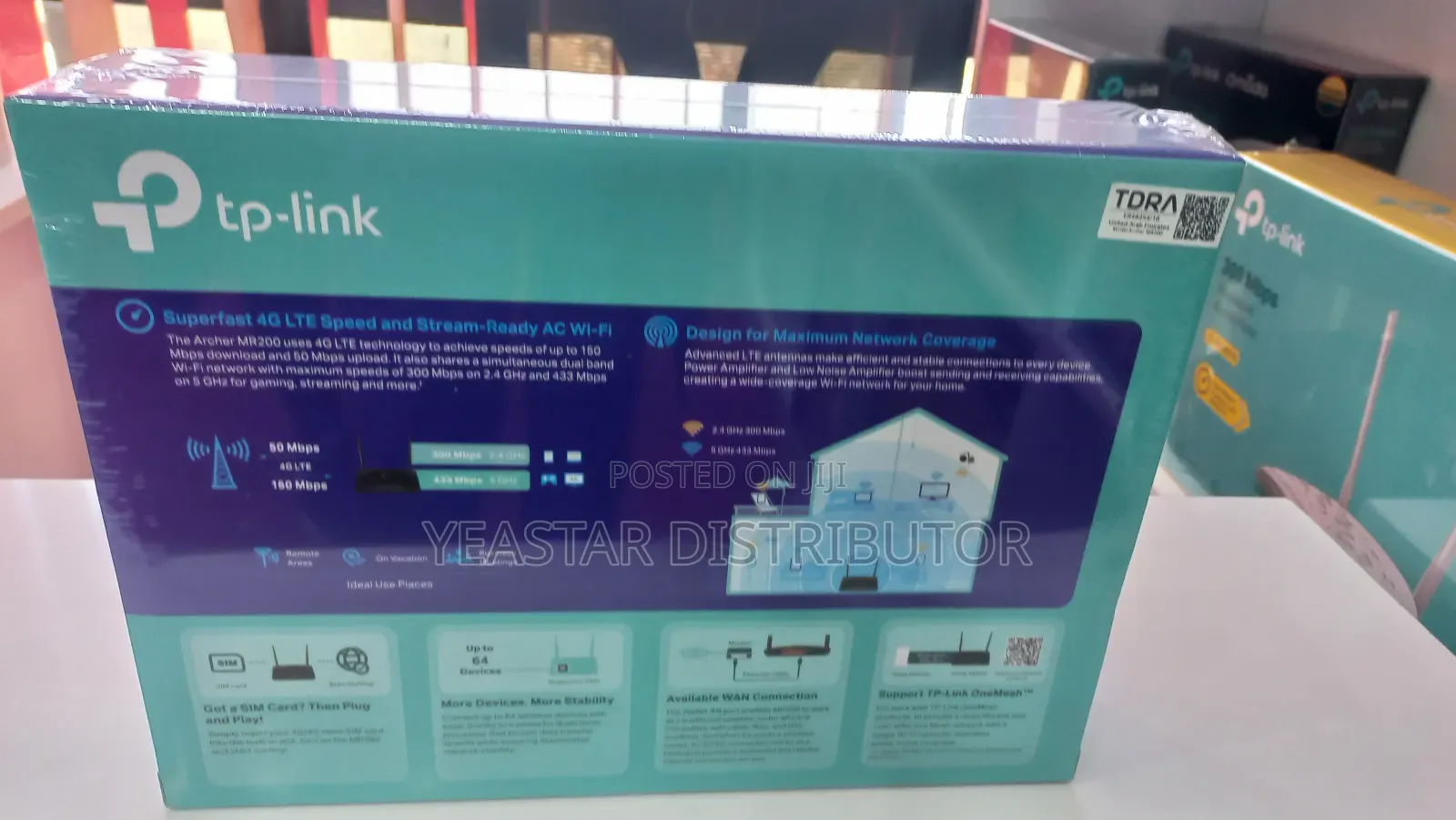 Tp-Link Archer Mr200 Ac750 4g Lte Router