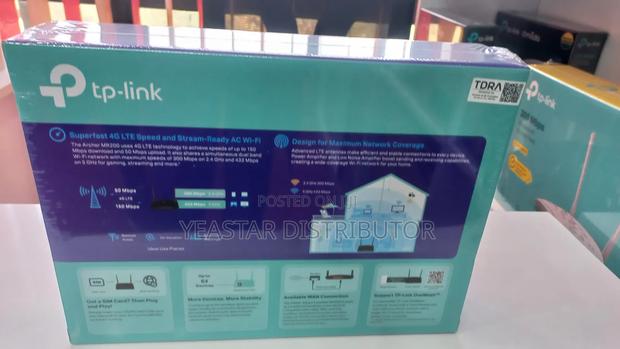 Tp-Link Archer Mr200 Ac750 4g Lte Router - thumbnail 3