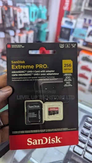 Sandisk 256gb Extreme Pro Sd Card