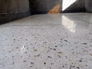 Beautiful White Terrazzo Floor