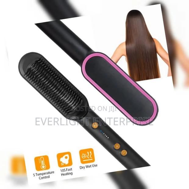 Electric Hair Straightener Comb