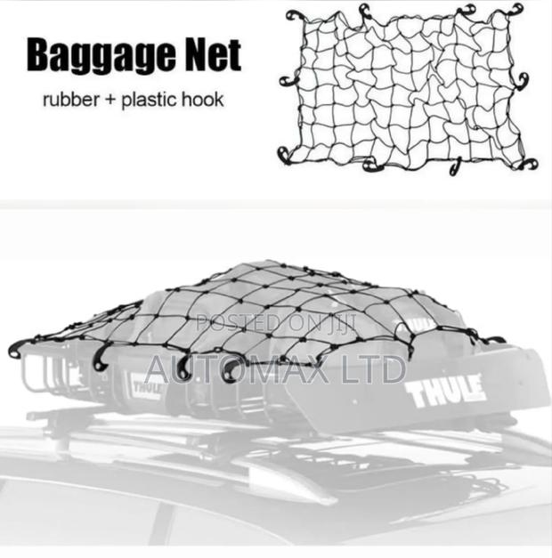 Elastic Rubber Cargo Net With Hooks. For Toyota,Nissan,Mitsubishi,4x4s - main view