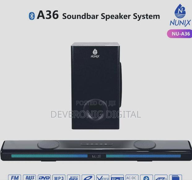 Nunix A36 Soundbar Speaker System