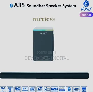Nunix A35 Soundbar Wireless Speaker System