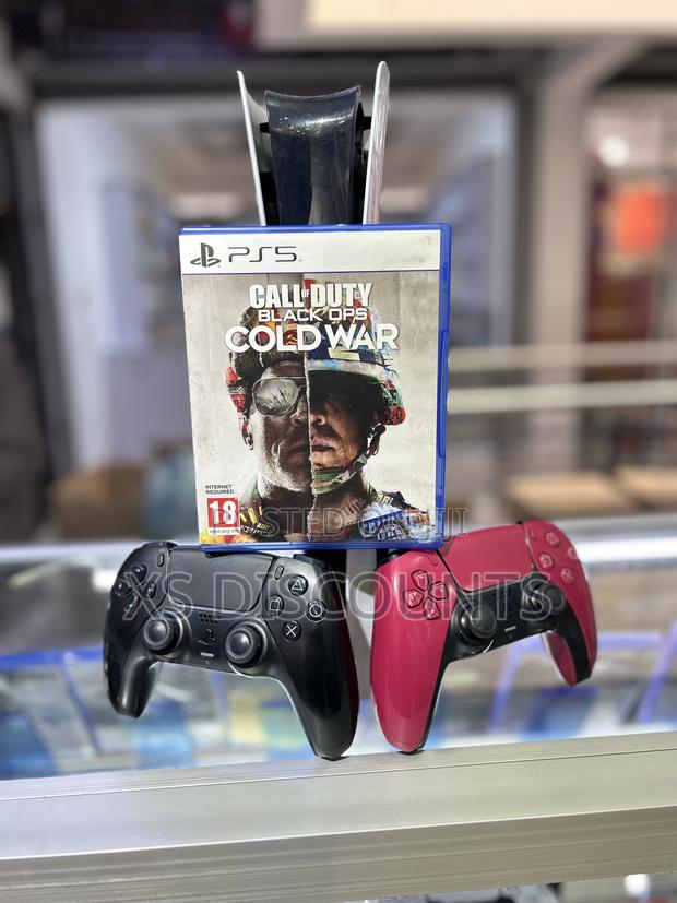 Playstation 5 Slim With Cod: Black Ops Cold War With 2 Pads Bundle - main view