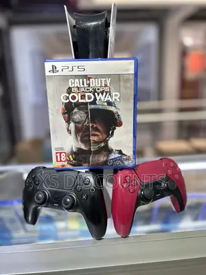 Playstation 5 Slim With Cod: Black Ops Cold War With 2 Pads Bundle