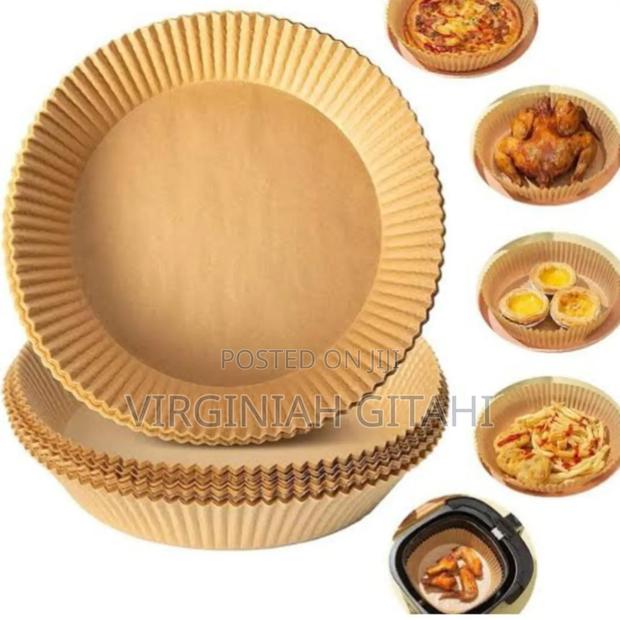 *Air Fryer Disposable Paper Liner,Non_stick Oil Proof Parchments