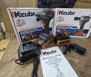 Kzubr Kbleiw-21v-1/2 Brushless Lithium Electric Impact Wrench.