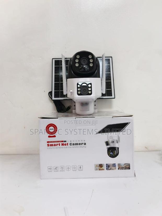 V380 CCTV 4g 4mp Solar Camera Sim Card Wireless