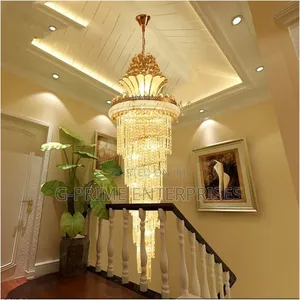 Gold Imperial Crystal Chandelier