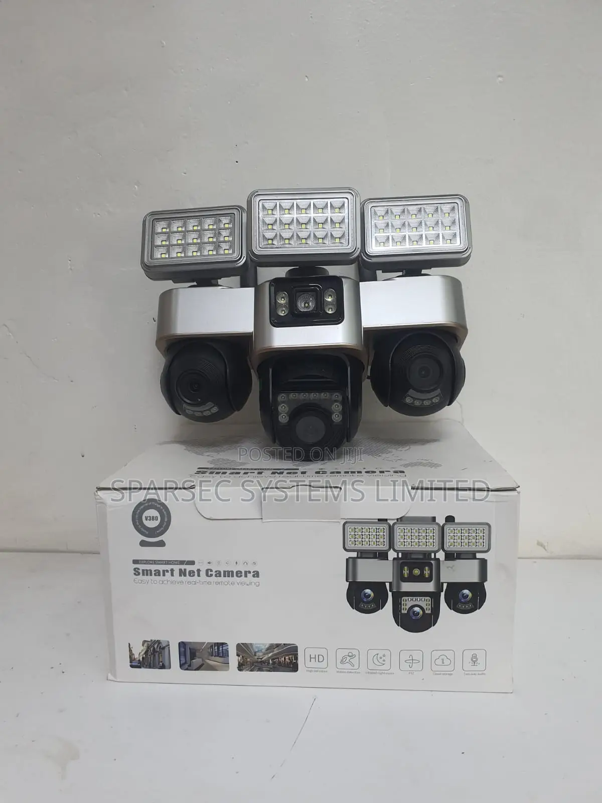 Triple Lens 4g Solar PTZ Camera