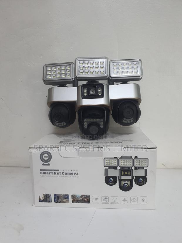 Triple Lens 4g Solar PTZ Camera