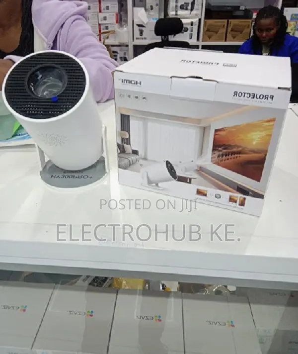 Hy300 Smart Home Theater Projector Android 12 Hy300 Mini