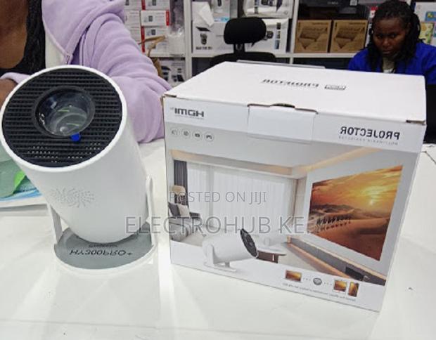 Hy300 Smart Home Theater Projector Android 12 Hy300 Mini - thumbnail 2