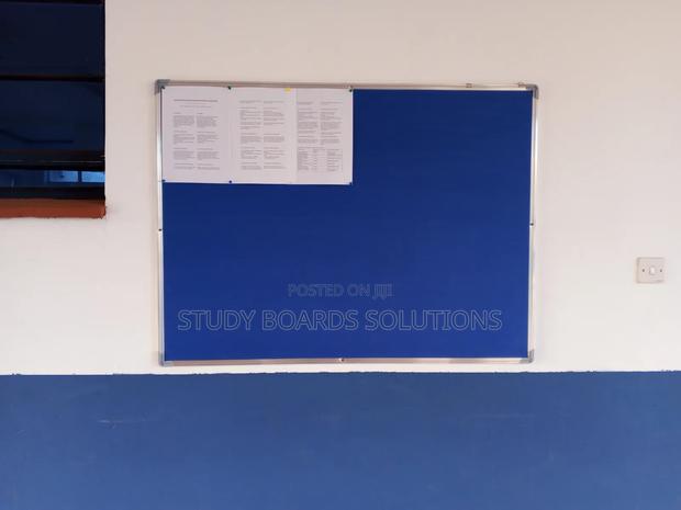 4ftx3ft Office Easy to Clean Pin Notice Board - main view