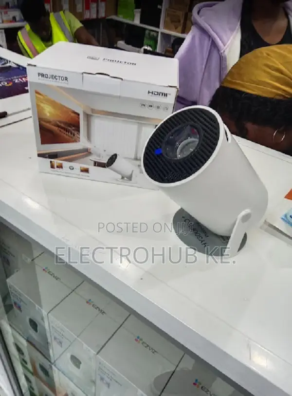 Android 12 Smart System 720 Multimedia Projector Hy300 Portable