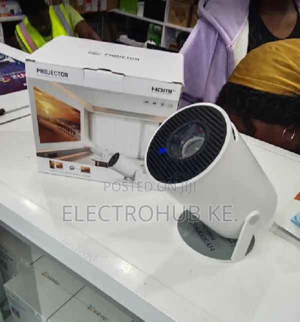 Android 12 Smart System 720 Multimedia Projector Hy300 Portable