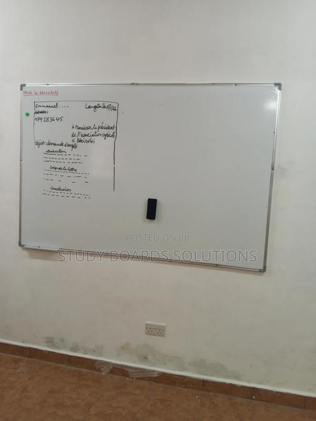 6ftx4ft Magnetic Whiteboard for Training Rooms - main view