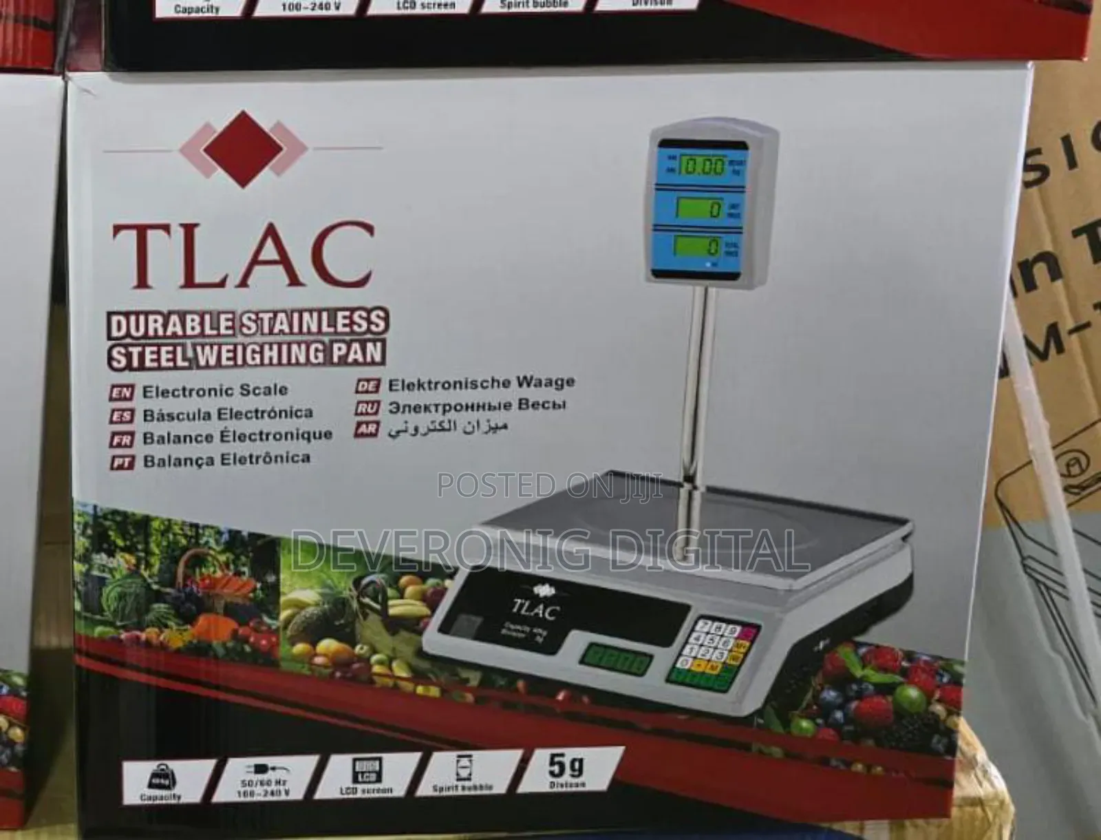 Tlac 40 KGS Acs-40 Digital Computing Weighing Scale With Arm