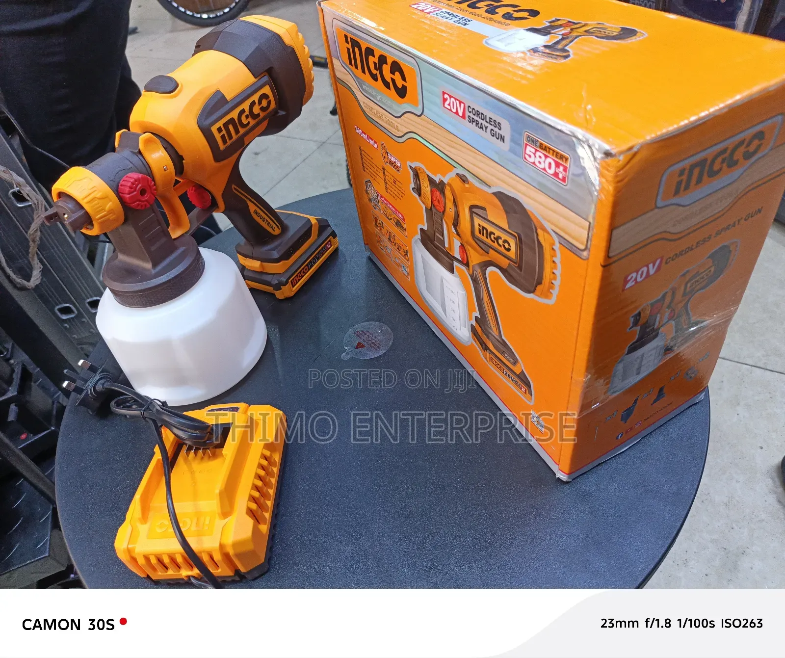 Cordless Spray Gun 20v