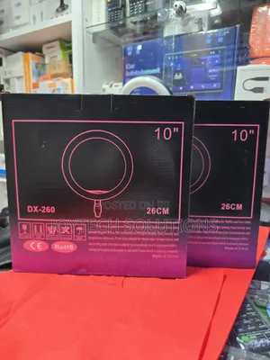 10-Inch (26 Cm) Ring Light With 2m Tripod Stand and Light Adjustment