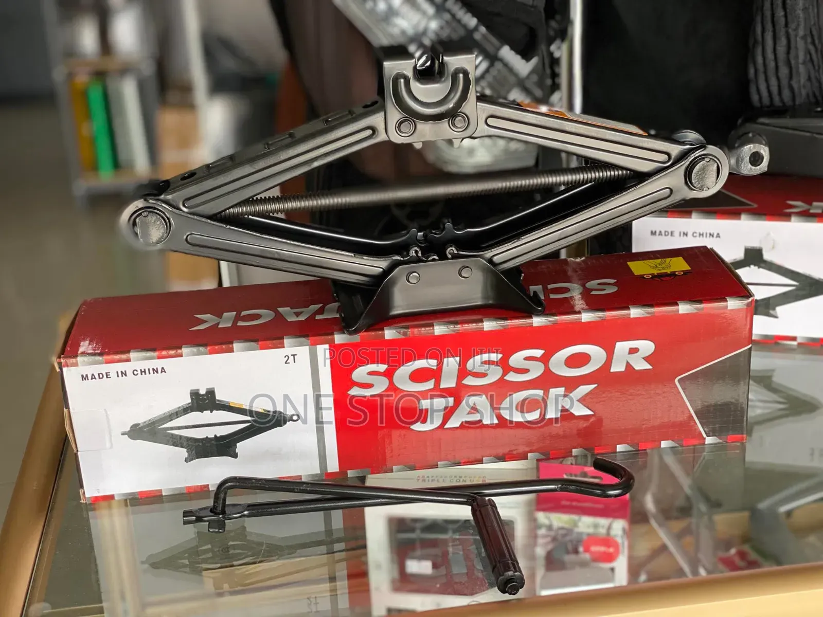 2ton Widerlifting Range Scissor Jack
