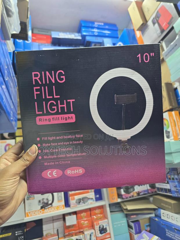 Professional 10inch Ringlight Plus 2m Adjustable Tripod Stand - thumbnail 2