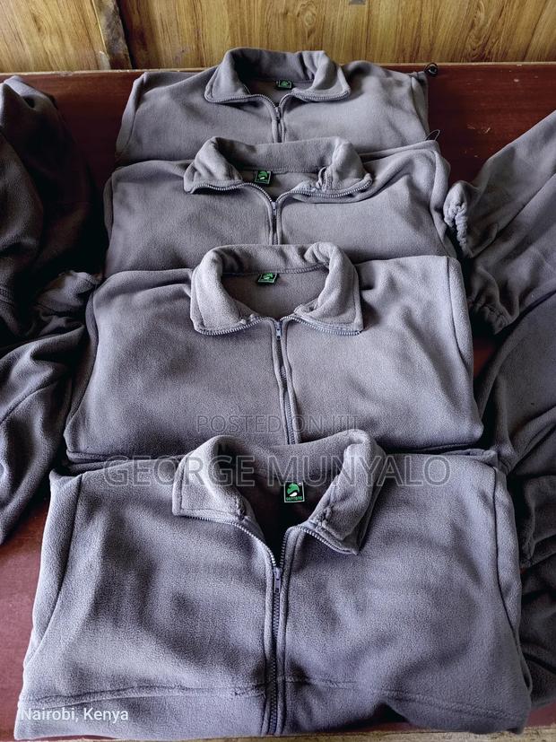 Plain School Fleece Sweater - thumbnail 2