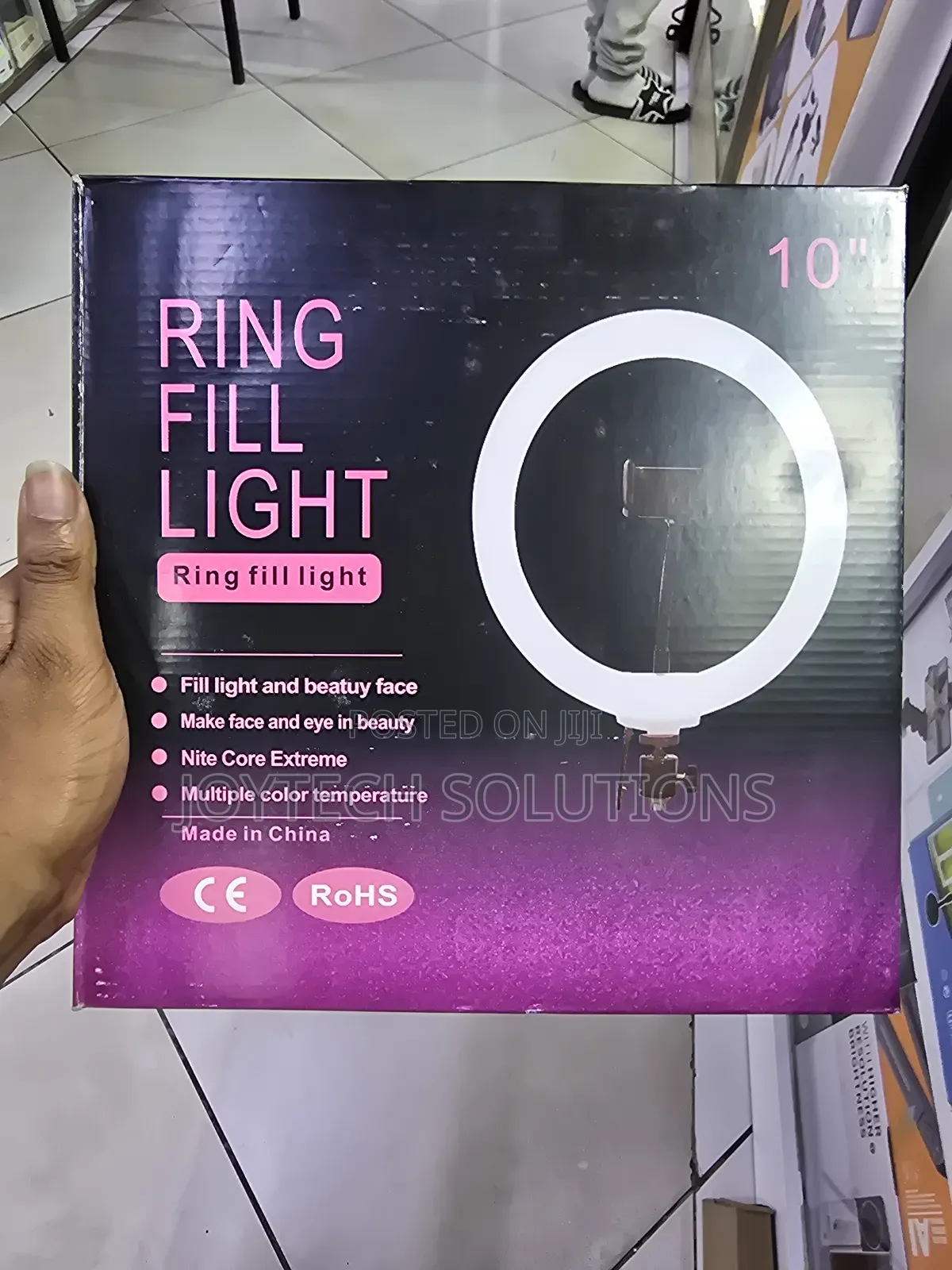 10" 26cm Ring Fill Light for Photo/Videography