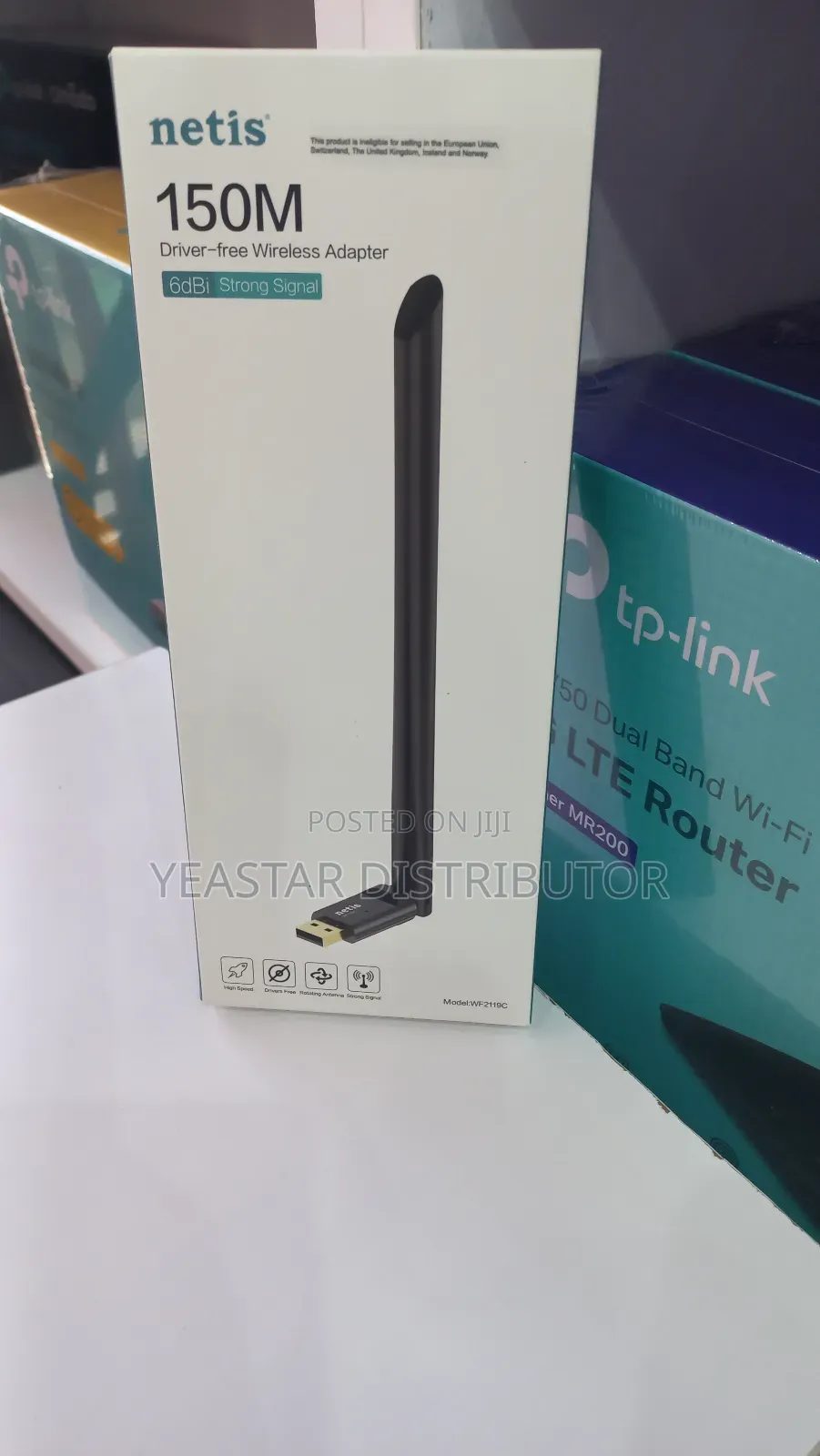Netis Wf2119c 150m Drive Free Wifi Adapter