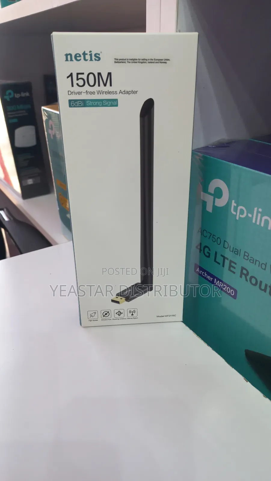 Netis Wf2119c 150m Drive Free Wifi Adapter