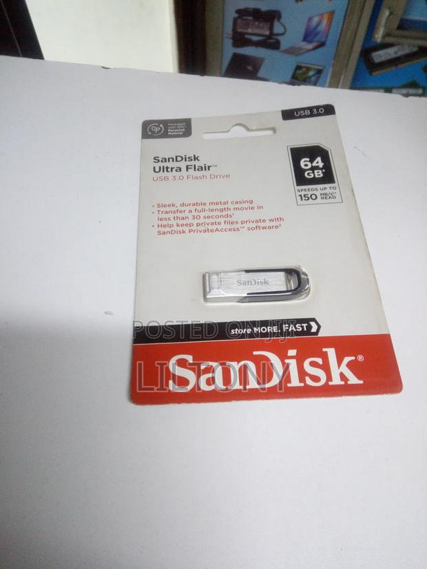64gb Sandisk Usb 3.0 Flash Drive