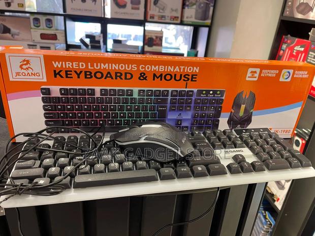 Wired Luminous Keyboard With Mouse - thumbnail 4