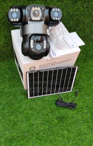 Solar 4g Camera Triple Lens Night Vision Hd - thumbnail 2